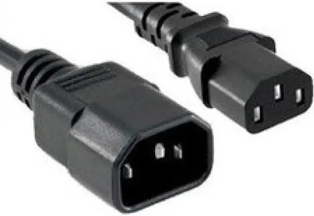 Alt view image 6 of 7 - Opengear 1.8m For Cm7100 Im7200 & Om2200 Cbl C13 To C14 Black