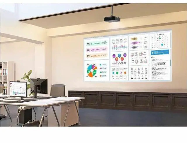 Alt view image 9 of 9 - LG ProBeam Laser Projector 7,000 Lumens, webOS Signage 6.0 (BU70QGA)