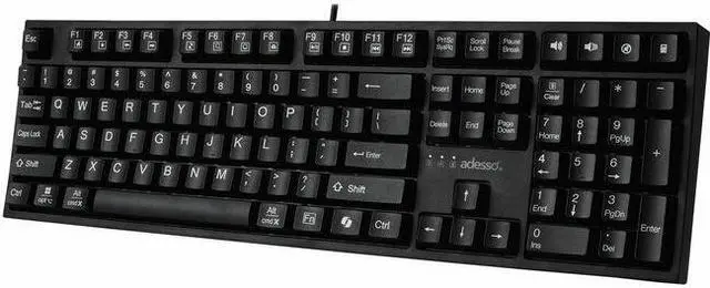 Alt view image 2 of 8 - Adesso Multi-OS Mechanical Keyboard With CoPilot AI Hotkey