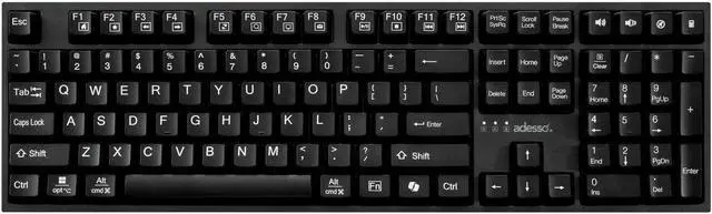 Alt view image 4 of 8 - Adesso Multi-OS Mechanical Keyboard With CoPilot AI Hotkey