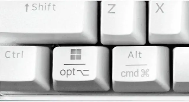 Alt view image 8 of 8 - EasyTouch 680UW Keyboard White AKB680UW
