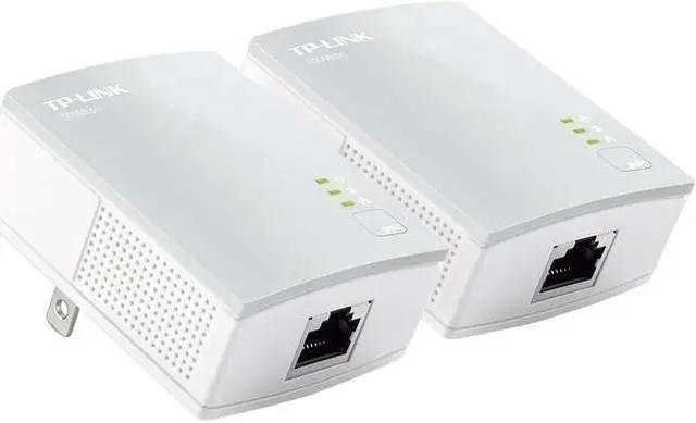 Alt view image 3 of 10 - TP-LINK TL-PA4010KIT Rev 3 - AV600 Powerline Ethernet Adapter -The HomePlug AV2 standard creates high-speed data transfer rates of up to 600Mbps to support all your online activities.