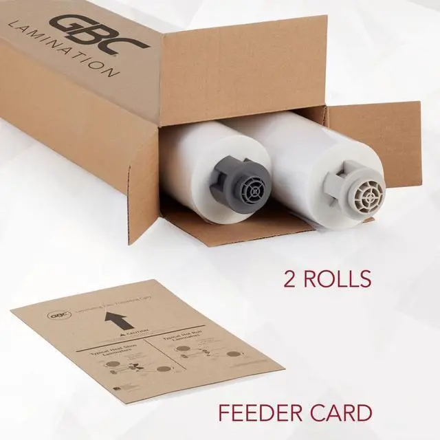 Alt view image 11 of 13 - GBC Laminating Film EZload 1.5 mil 25"x500' CL 3000004EZ