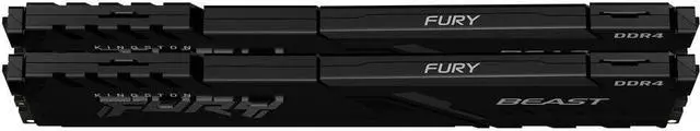 Alt view image 4 of 7 - 16GB 3200MHz DDR4 CL16 DIMM (Kit of 2) Fury Beast Black
