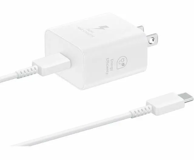 Alt view image 8 of 9 - Samsung EP-T2510 power adapter - 24 pin USB-C - 25 Watt - EP-T2510XWEGUS