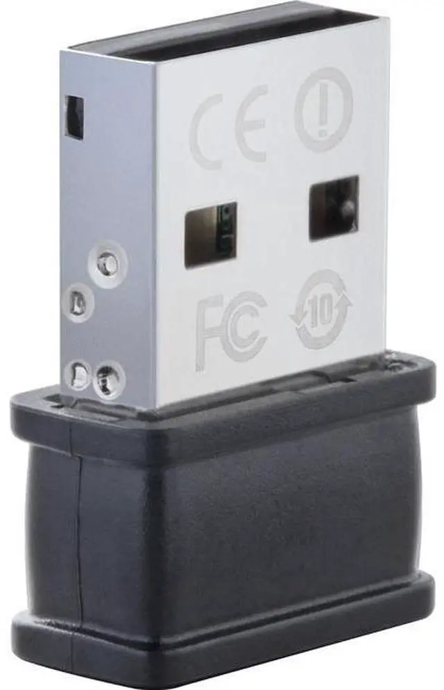 Alt view image 2 of 5 - Tenda W311MI Wireless N150 Nano USB Adapter