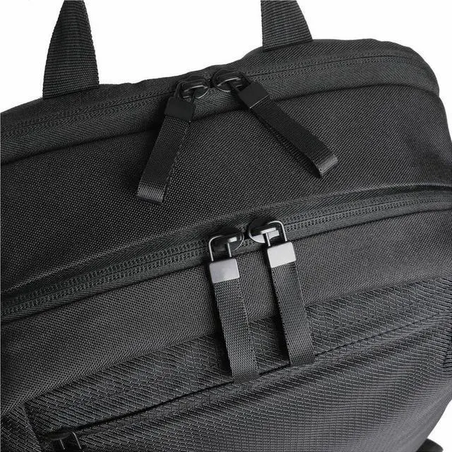 Alt view image 12 of 13 - V7 Eco-Friendly CBP16-ECO2 Carrying Case (Backpack) for 15.6" to 16" Notebook - Black - rPET Polyester Body - Shoulder Strap - 4.9" Height x 16.9" Width x 11.4" Depth - 5.55 gal Volume Capacity