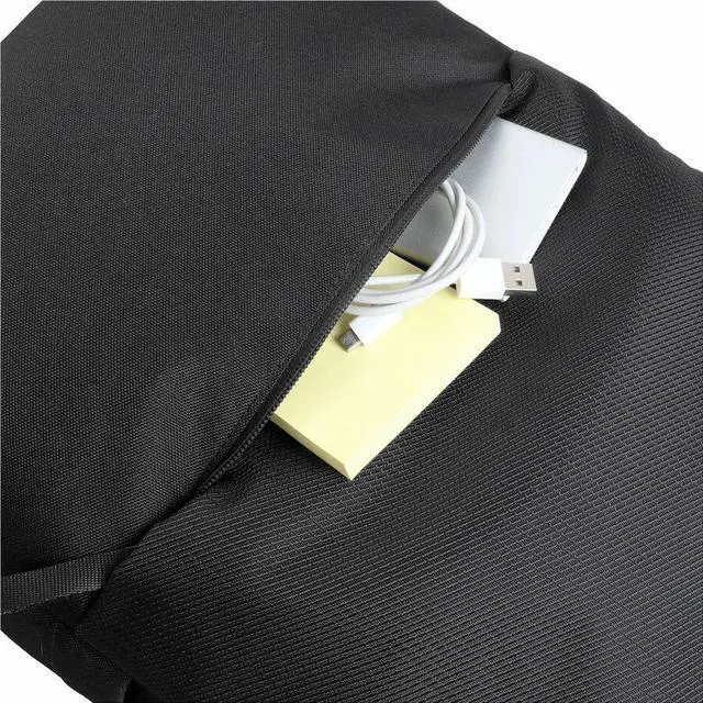 Alt view image 8 of 13 - V7 Eco-Friendly CBP16-ECO2 Carrying Case (Backpack) for 15.6" to 16" Notebook - Black - rPET Polyester Body - Shoulder Strap - 4.9" Height x 16.9" Width x 11.4" Depth - 5.55 gal Volume Capacity
