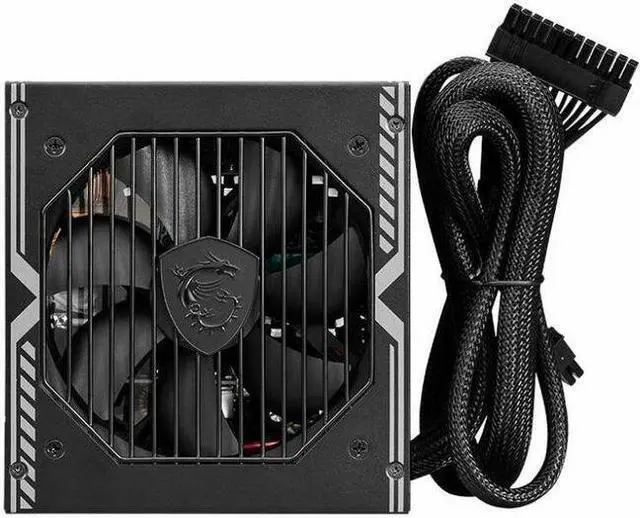Main image of MSI MAG 650W Power Supply - ATX - 120 V AC, 230 V AC Input - 650 W - Active PFC - 1 Fan(s) - 85% Efficiency