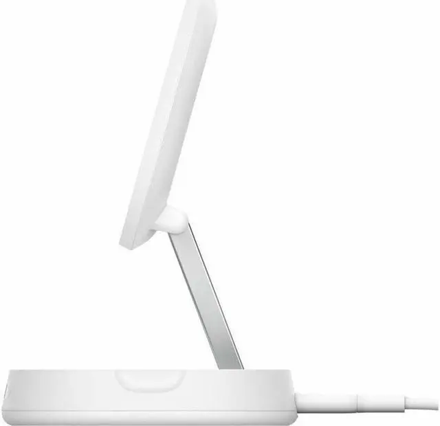 Alt view image 7 of 14 - Belkin BoostCharge Pro Convertible Magnetic Wireless Charging Stand with Qi2 15W - For Qi2-enabled Device, iPhone, Earbud - Input connectors: USB - Magnetic, Compact, MagSafe Technology