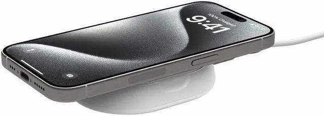 Alt view image 6 of 14 - Belkin BoostCharge Pro Convertible Magnetic Wireless Charging Stand with Qi2 15W - For Qi2-enabled Device, iPhone, Earbud - Input connectors: USB - Magnetic, Compact, MagSafe Technology
