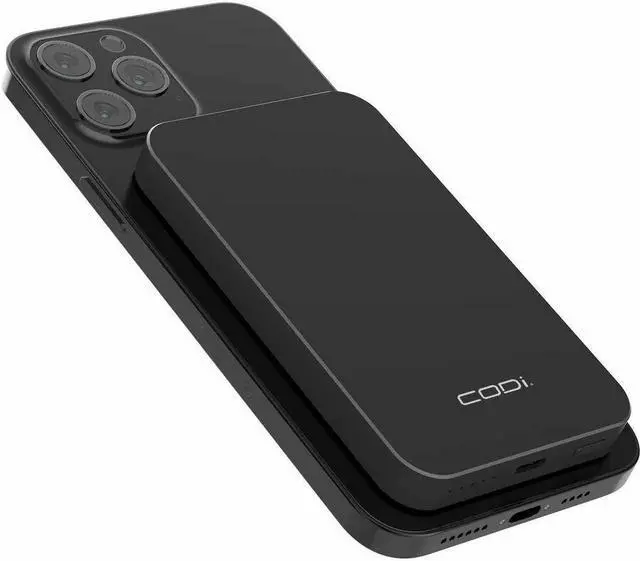 Alt view image 4 of 6 - CODi 5000mAh Magnetic Wireless Charging Power Bank - 5000 mAh