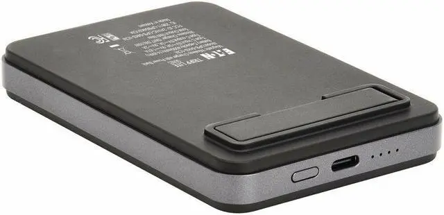 Alt view image 7 of 8 - Eaton Tripp Lite Series Portable Wireless Magnetic Charging Power Bank, USB-C Output, 18W, 4000mAh, Lithium-Ion, Black - For Smartphone, Tablet PC, e-book Reader, Handheld Gaming Console - Lithium Ion