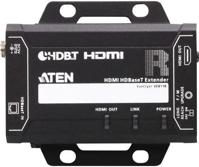 Alt view image 2 of 6 - HDMI HDBASET RECEIVER UP TO