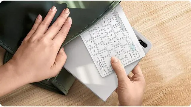 Alt view image 12 of 16 - samsung official smart keyboard trio 500 (ej-b3400uwegus), white - us model