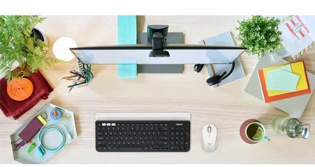 Alt view image 5 of 6 - Logitech Signature M550 Wireless Mouse For Small to Medium Sized Hands 2-Year Battery Silent Clicks Off-white 910006592