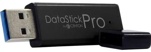 Alt view image 7 of 7 - Centon MP Essential USB 3.0 Datastick Pro (Black) 256GB