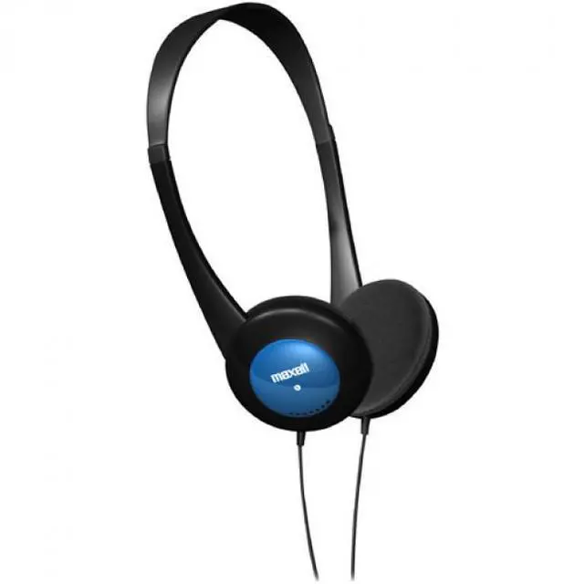 Alt view image 5 of 6 - Maxell Kids Safe Headphones Pink and Blue End Caps Included in Factory Packaging
