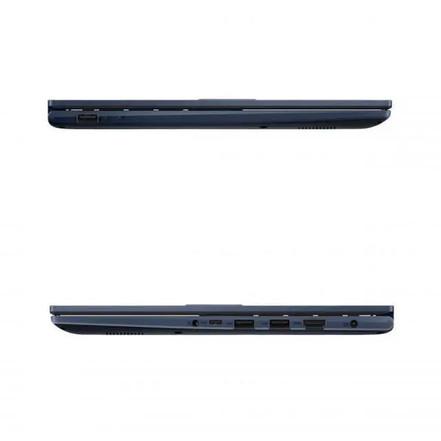 Alt view image 7 of 8 - ASUS Vivobook 14" FHD Laptop Intel Core 5 120U 8GB RAM 512GB SSD Quiet Blue with Wired Optical Black Mouse + Black Backpack