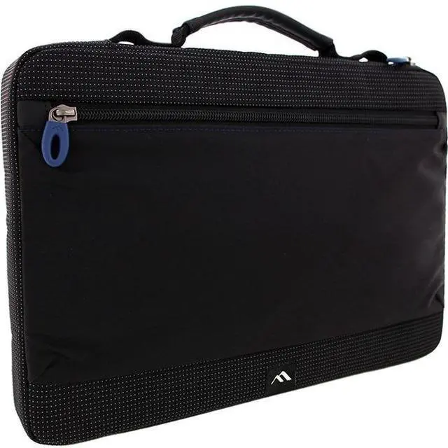 Main image of Brenthaven Tred Rugged Carrying Case (Sleeve) for 11" Apple MacBook, Chromebook, Notebook - Black - Anti-slip, Drop Resistant - Polyester Body - Handle - 9.8" Height x 13" Width x 1.5