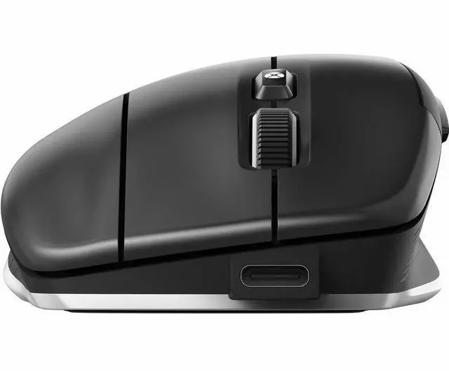 Alt view image 5 of 7 - 3Dconnexion CadMouse Compact Wireless - Designed for the Mobile CAD Specialist - Optical - Wireless - Bluetooth - 2.40 GHz - Rechargeable - 7200 dpi - 7 Button(s) - 5 Programmable Button(s)