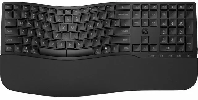 Alt view image 8 of 12 - HP Smart Buy 685 Comfort Dual-Mode Keyboard