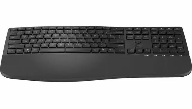 Alt view image 10 of 12 - HP Smart Buy 685 Comfort Dual-Mode Keyboard