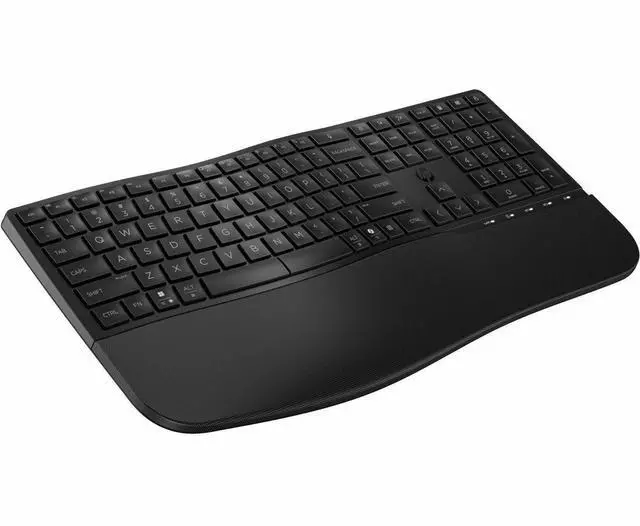 Alt view image 11 of 12 - HP Smart Buy 685 Comfort Dual-Mode Keyboard