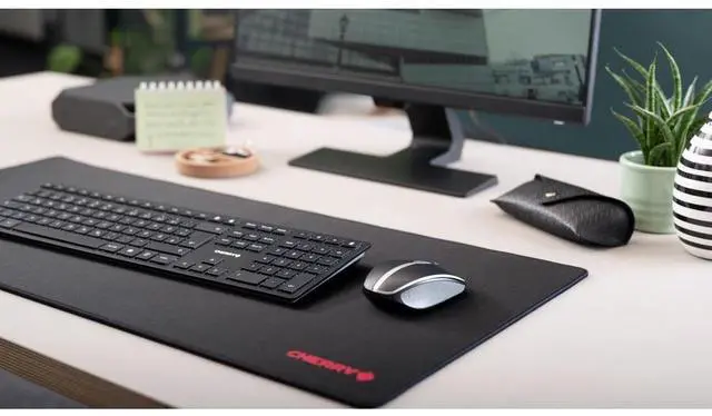 Alt view image 11 of 15 - CHERRY KW 9100 SLIM Bluetooth Wireless Keyboard