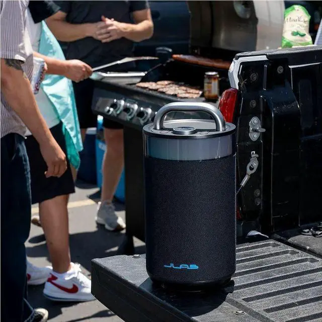 Alt view image 13 of 14 - JLab Epic Party Portable Bluetooth Speaker System - 100 W RMS - Black - 40 Hz to 20 kHz - Battery Rechargeable