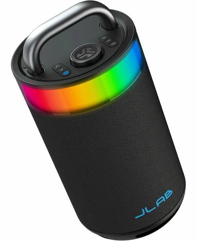 Alt view image 9 of 14 - JLab Epic Party Portable Bluetooth Speaker System - 100 W RMS - Black - 40 Hz to 20 kHz - Battery Rechargeable