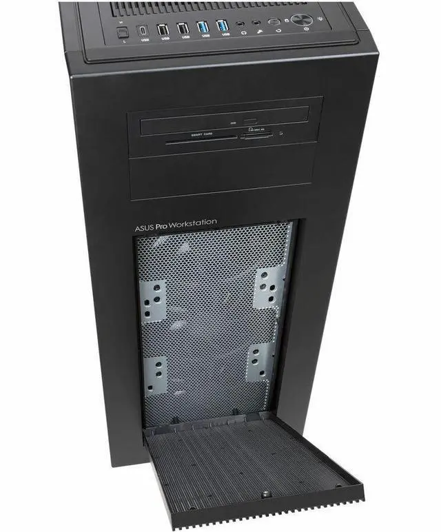 Alt view image 3 of 7 - Asus ExpertCenter Pro ET700I W7-B-1300 Performance AI Workstation - Intel Xeon W-3400/W-2400 -  PCIe 5.0 - DDR5 ECC - 2x 2.5 Gb LAN - 2x M.2 - 2x GPU Support - 1300W 80 PLUS Platinum PSU
