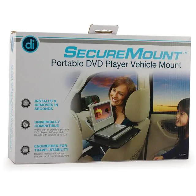 Alt view image 4 of 4 - ALLSOP SECURE PORTABLE DVD PLAYER VEHICLE MOUNT
