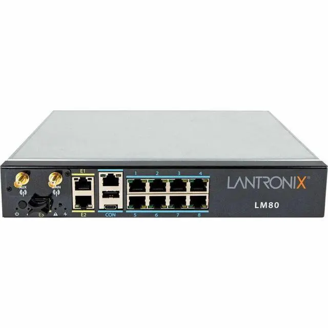 Alt view image 4 of 4 - Lantronix LM 80-8S-NNN-NAA Infrastructure Management Equipment 808SNNNNAA