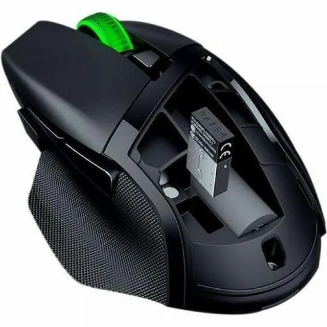 Alt view image 8 of 17 - Razer Basilisk X Hyperspeed Wireless Optical Gaming Mouse
