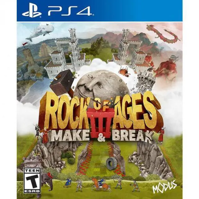 Alt view image 11 of 11 - rock of ages 3: make & break (ps4) - playstation 4