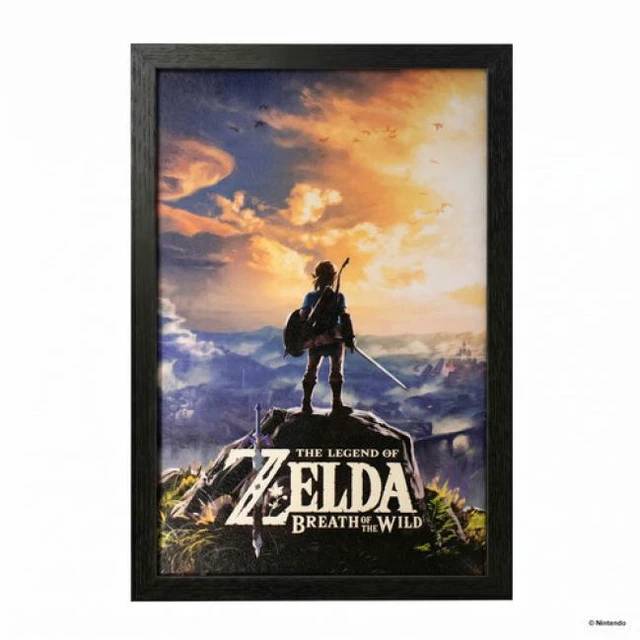 Main image of The Legend of Zelda: Breath of the Wild - Hyrule Landscape - 11x17 Framed Gel Coat