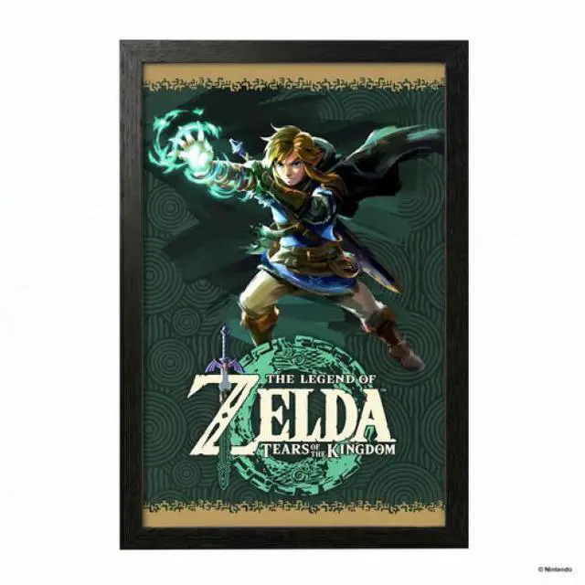 Main image of The Legend of Zelda: Tears of the Kingdom - Link Ultra Hand - 11x17 Framed Gel Coat