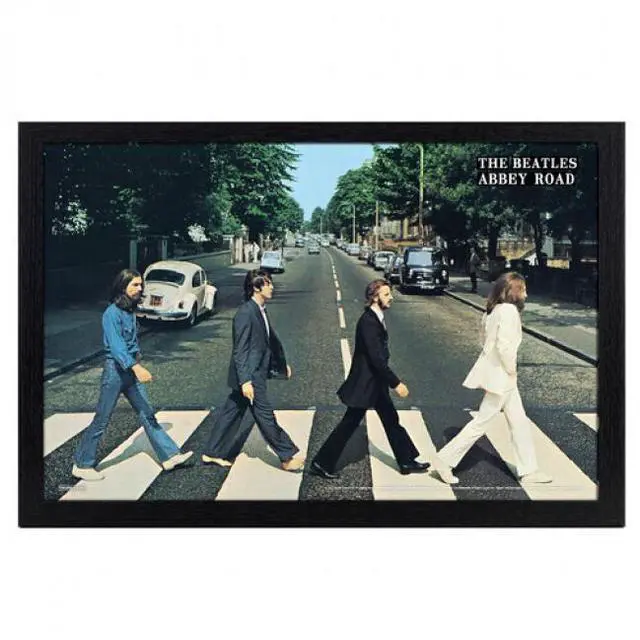 Main image of Beatles - Abbey Road - 11x17 Framed Gel Coat
