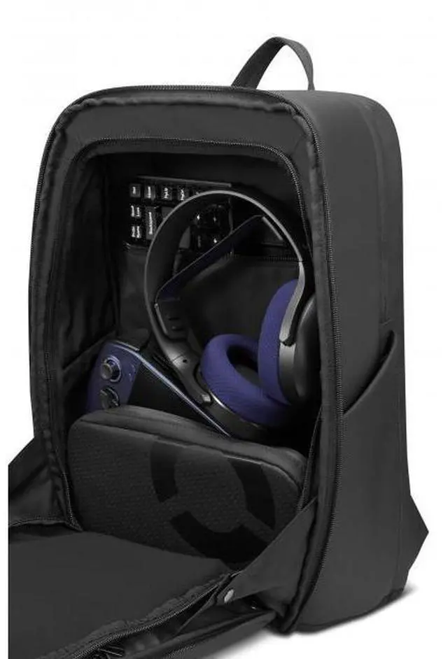 Alt view image 10 of 19 - Lenovo Legion 17" Gaming Backpack GB800 (Black), For Gaming