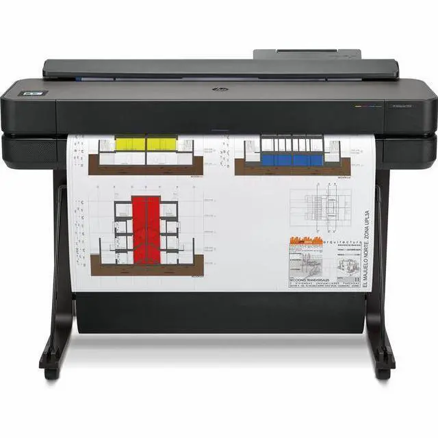 Main image of HP Designjet T650 A0 Inkjet Large Format Printer - Includes Printer - 36" Print Width - Color - 25 Second Color Speed - 2400 x 1200 dpi - 1 GB - USB - Ethernet - Wireless LAN - Wi-Fi Direct - Pri