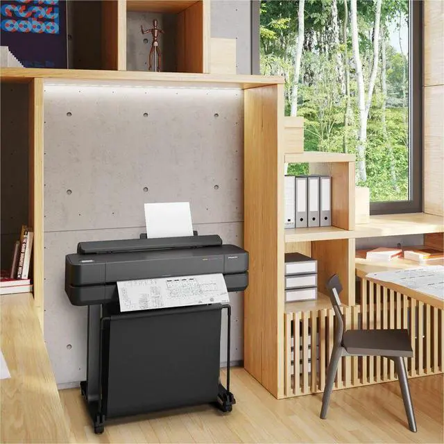 Alt view image 7 of 7 - HP Designjet T650 A0 Inkjet Large Format Printer - Includes Printer - 36" Print Width - Color - 25 Second Color Speed - 2400 x 1200 dpi - 1 GB - USB - Ethernet - Wireless LAN - Wi-Fi Direct - Pri