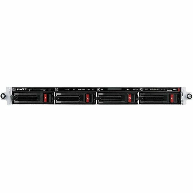 Alt view image 8 of 13 - BUFFALO TeraStation WS5420RN 4-Bay Windows Server IoT 2025 Rackmount NAS 48TB 4x12TB HDD Included TAA Compliant