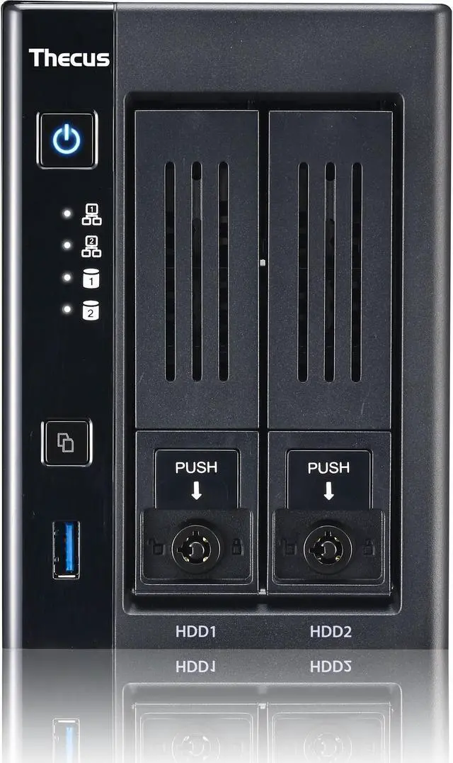 Alt view image 3 of 8 - Thecus N2810PRO SAN/NAS Server