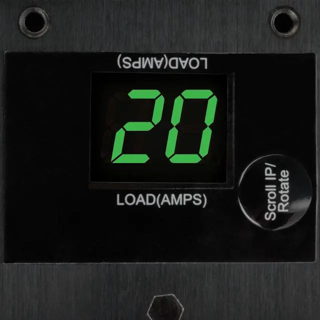 Alt view image 6 of 13 - Tripp Lite 3.3 / 3.7 kW Single-Phase Monitored PDU, LX Platform Interface, 208 / 230V Outlets (18 x C13 / 2 x C19), C20/L6-20P, 0U 35.5", TAA (PDUMNV20HV2LX)