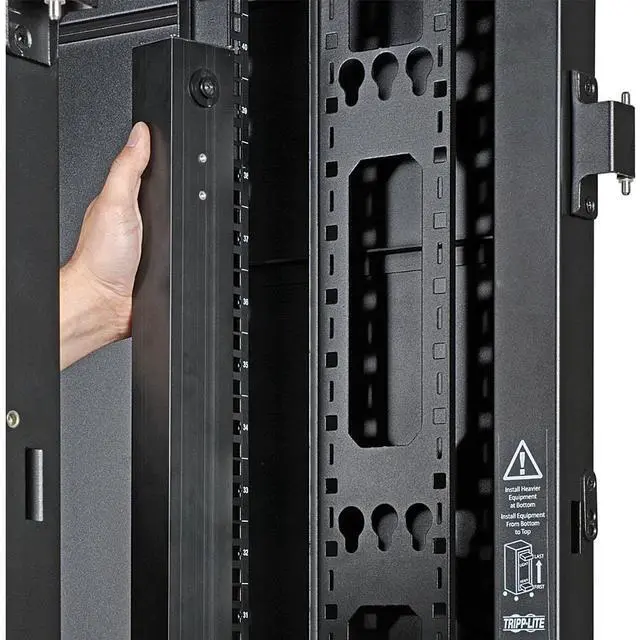 Alt view image 4 of 13 - Tripp Lite 3.3 / 3.7 kW Single-Phase Monitored PDU, LX Platform Interface, 208 / 230V Outlets (18 x C13 / 2 x C19), C20/L6-20P, 0U 35.5", TAA (PDUMNV20HV2LX)