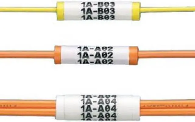 Alt view image 2 of 5 - Labelcore Cable Identification Sleeve for 2mm Simplex Fiber Optic Cable