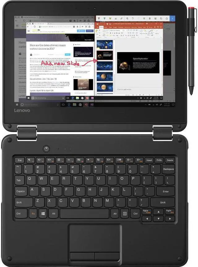 Écran Tactile LCD 11.6″ Pour Lenovo 300e Winbook 2nd Gen – Assemblage – Neuf