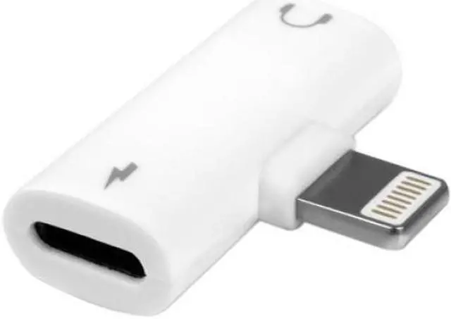 Alt view image 2 of 6 - Aluratek Lightning and 3.5 mm Adapter for iPhone/iPad ADLA01F