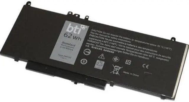 Alt view image 3 of 6 - Battery Technology 451-BBTX-BTI Battery Dell Lipoly E5470 E5570 451-BBTX 6MT4T 451-Bbun 451-BBTW